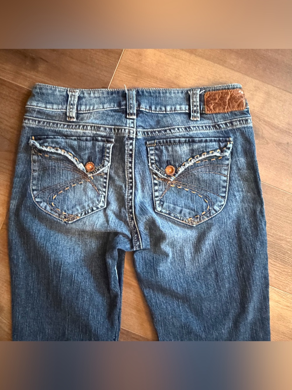 Silver Suki Surplus Bootcut Flare Jeans Women's 31x32 Blue Denim Stretch Y2K Low - Picture 3 of 7